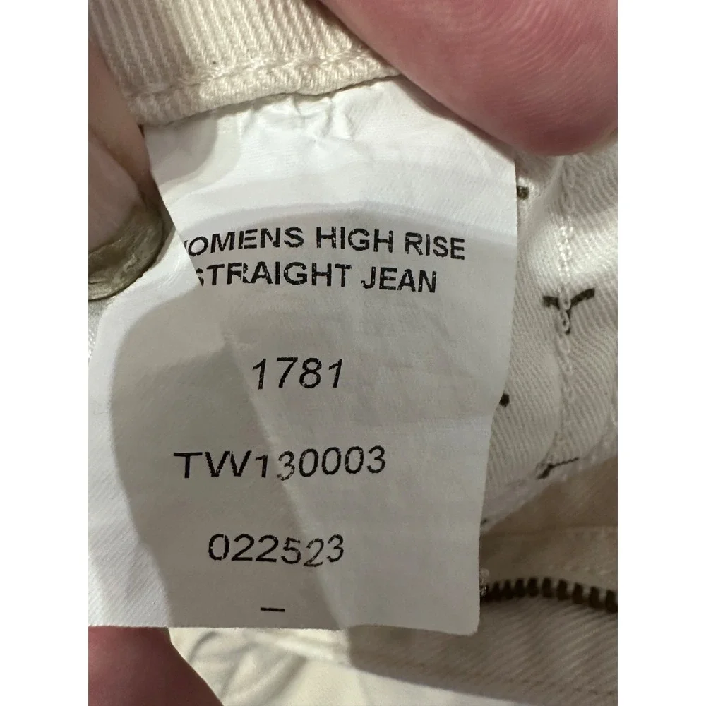 Tecovas White High-Rise Women’s Jeans - Picture 5 of 6